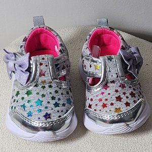 Wonder Nation Mary Jane Bow Slip-on Sneaker Infant size 2